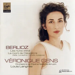 Les nuits d'été; La mort de Cléopâtre; Zaïde; La captive; La belle voyageuse by Hector Berlioz album cover