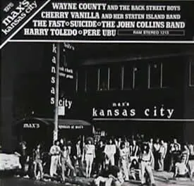 Max's Kansas City 1976 album cover