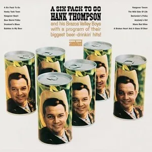 A Six Pack to Go by Hank Thompson album cover
