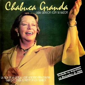 Cada canción con su razón by Chabuca Granda album cover