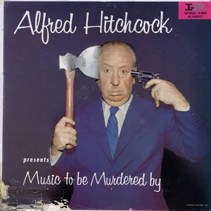 Music to Be Murdered By by Alfred Hitchcock album cover