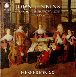 Consort Music for Viols in Six Parts by John Jenkins / Hespèrion XX album cover