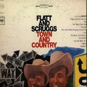 Town & Country by Flatt and Scruggs album cover