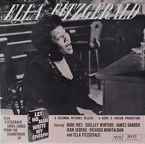 Ella Fitzgerald Sings Songs From "Let No Man Write My Epitaph" by Ella Fitzgerald album cover