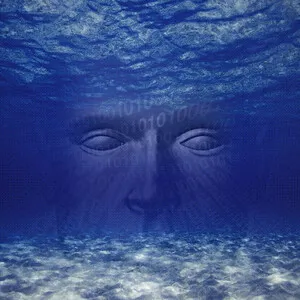 The Binary Ocean by MindSpring Memories album cover