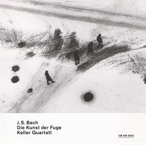 Die Kunst der Fuge by Johann Sebastian Bach / Keller Quartett album cover