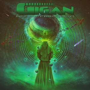 Undulating Waves of Rainbiotic Iridescence by Gigan album cover