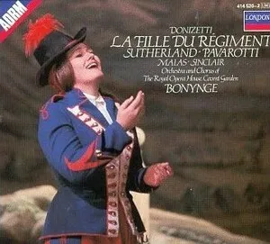 La fille du régiment by Gaetano Donizetti album cover