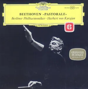 »Pastorale« by Ludwig van Beethoven / Berliner Philharmoniker / Herbert von Karajan album cover