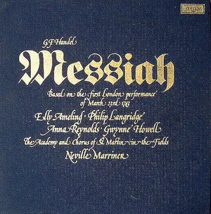 Messiah by Georg Friedrich Händel album cover
