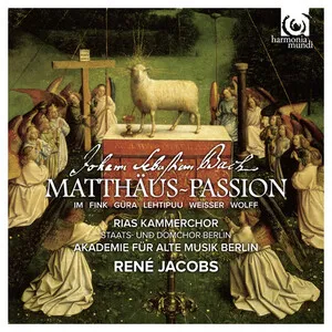 Matthäus-Passion by Johann Sebastian Bach album cover