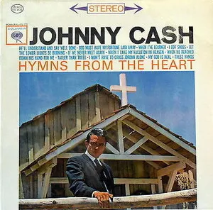 Hymns From the Heart by Johnny Cash album cover
