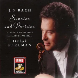 Sonaten und Partiten by Johann Sebastian Bach / Itzhak Perlman album cover