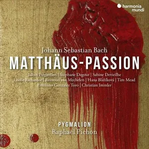 Matthäus-Passion by Johann Sebastian Bach album cover