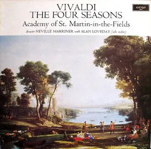 The Four Seasons by Antonio Vivaldi album cover