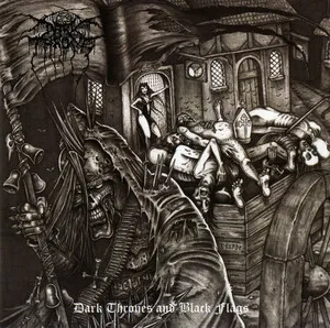 Dark Thrones and Black Flags by Darkthrone album cover