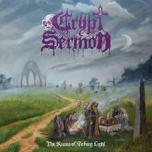 The Ruins of Fading Light by Crypt Sermon album cover