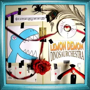 Dinosaurchestra by Lemon Demon album cover