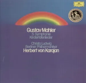 5. Symphonie; Kindertotenlieder by Gustav Mahler album cover