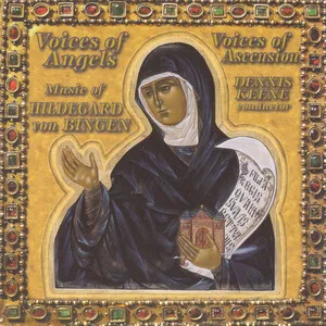 Voices of Angels: Music of Hildegard von Bingen by Hildegard von Bingen / Voices of Ascension / Dennis Keene album cover