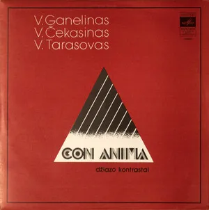 Con anima by Vyacheslav Ganelin, Vladimir Chekasin Владимир Чекасин & Vladimir Tarasov album cover
