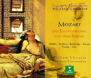 Die Entführung aus dem Serail by Wolfgang Amadeus Mozart album cover