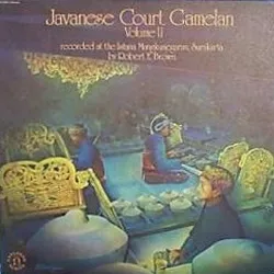 Javanese Court Gamelan, Volume II by Kya Kanyut Mesem / Gamelan Kyai Udan Arum album cover
