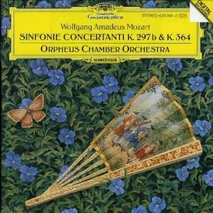Sinfonie concertanti K. 297b & K. 364 by Wolfgang Amadeus Mozart / Orpheus Chamber Orchestra album cover