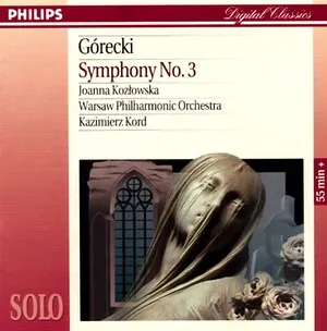 Symphony No. 3 by Henryk Mikołaj Górecki album cover