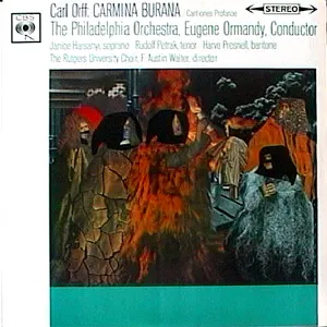 Carmina Burana by Carl Orff album cover