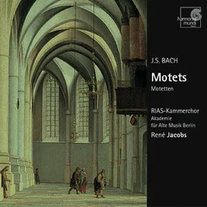 Motets by Johann Sebastian Bach album cover