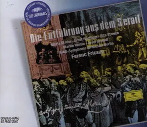 Die Entführung aus dem Serail by Wolfgang Amadeus Mozart album cover