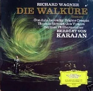 Die Walküre by Richard Wagner / Berliner Philharmoniker / Herbert von Karajan album cover