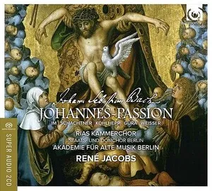 Johannes-Passion by Johann Sebastian Bach / Johann Hermann Schein album cover