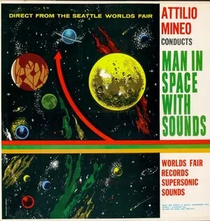 Man in Space with Sounds by Attilio Mineo album cover