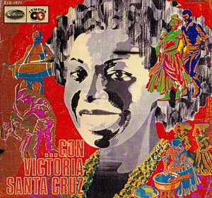 ...Con Victoria Santa Cruz