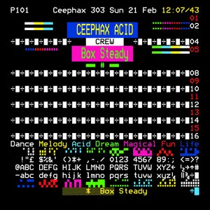 Box Steady by Ceephax Acid Crew album cover
