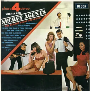 Themes for Secret Agents by The Roland Shaw Orchestra album cover