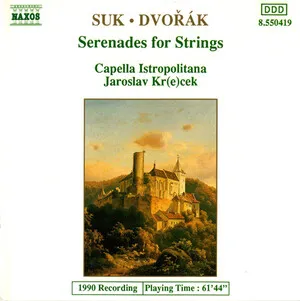 Serenades for Strings by Josef Suk / Antonín Dvořák album cover