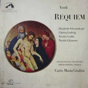 Requiem by Giuseppe Verdi album cover