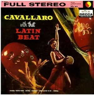 Cavallaro With That Latin Beat by Carmen Cavallaro album cover