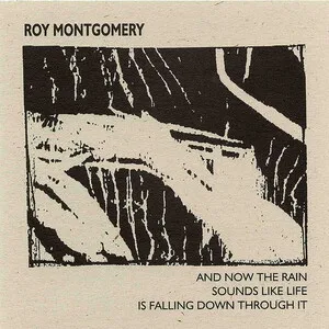 And Now the Rain Sounds Like Life Is Falling Down Through It by Roy Montgomery album cover