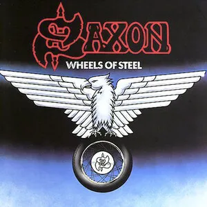 Wheels of Steel by Saxon album cover