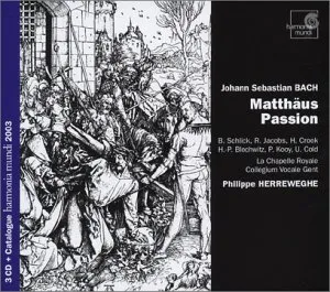 Matthäus Passion by Johann Sebastian Bach album cover