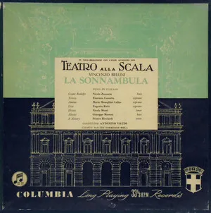 La sonnambula by Vincenzo Bellini album cover
