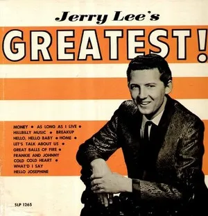 Jerry Lee's Greatest! by Jerry Lee Lewis album cover
