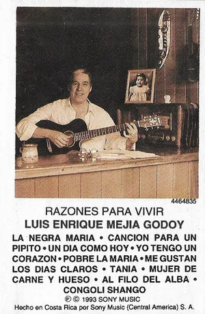 Razones Para Vivir by Luis Enrique Mejía Godoy album cover
