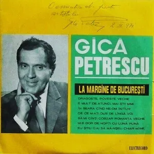 La margine de Bucureşti by Gică Petrescu album cover