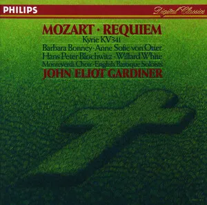 Requiem; Kyrie KV 341 by Wolfgang Amadeus Mozart / Franz Xaver Süssmayr album cover