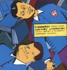 Lektury literatury, czyli bryki z towarzyszeniem muzyki by T-Raperzy znad Wisły album cover